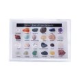 thumbnail image 1 of Bsvklp Muestras Minerales Naturales Espécimen Minerales Adornos Piedras Preciosas Coleccionables (B), 1 of 7