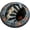 #C, variant on Xlulu Abyss Quilted Round Mat,3D Halloween Rug, Halloween Round Rug Spooky Ghost Pumpkin Optical Circular Floor Mat Halloween Decor Non Doormat
