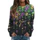 thumbnail image 1 of Gibobby Sudaderas con cremallera Sudadera con capucha sin capucha y cuello redondo informal Carnival para mujer (Negro, L), 1 of 4