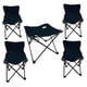 thumbnail image 1 of 4 Sillas y Mesa Plegable para Niños Genérico Camping Negro, 1 of 3