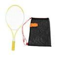 thumbnail image 2 of Raqueta de tenis de 21" para niños, equipo de entrenamiento, marco de aleación de hierro, para jóvenes y adultos. Amarillo, 2 of 9