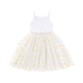 thumbnail image 5 of Icvfdpl Robes pour Filles, Robe de Fête Sans Manches en Maille pour les Fêtes, Robe de Danse Princesse, Tenue Quotidienne, Jolie Robe d'Été 3-4 Ans, 5 of 5