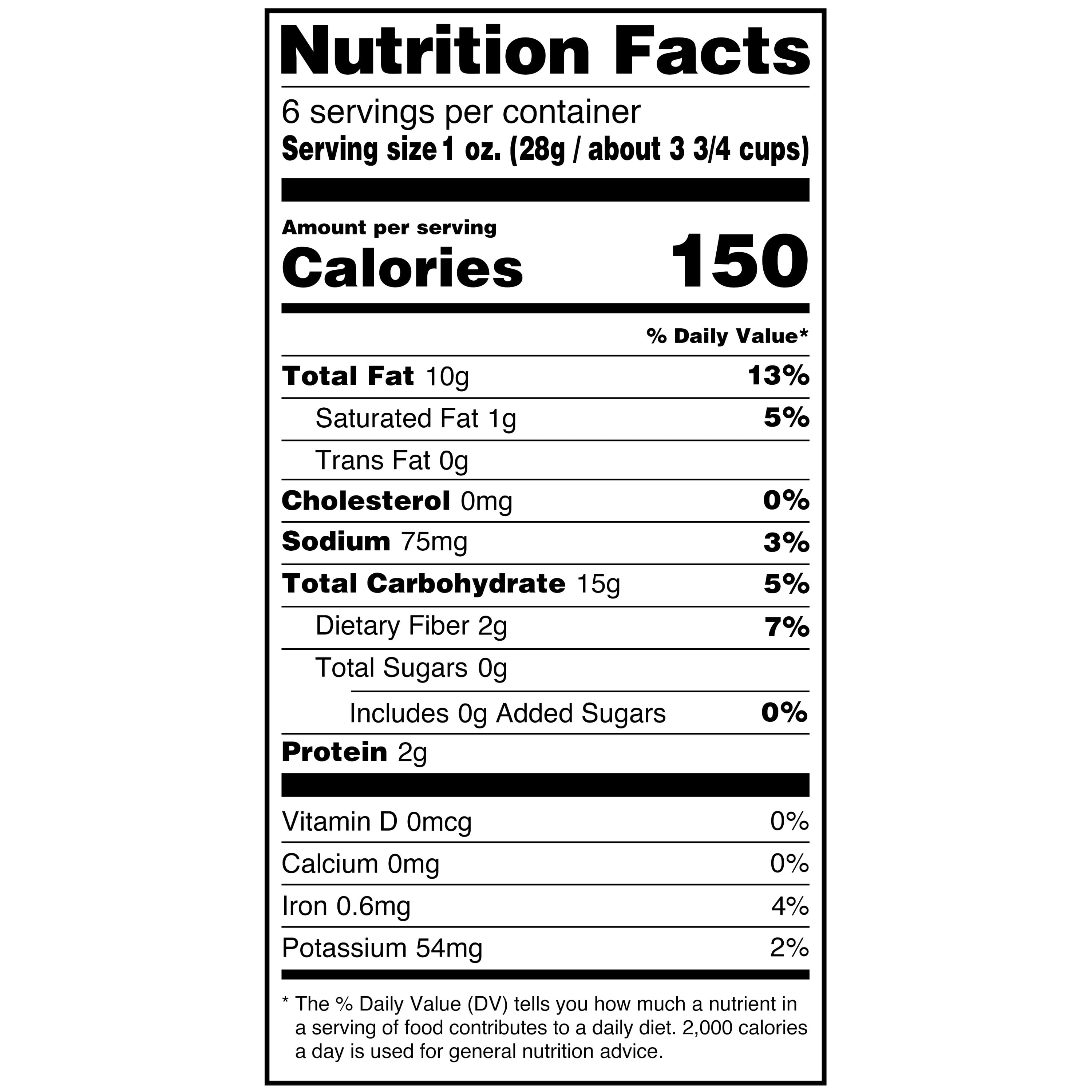 Great Value Sea Salt Ready to Eat Popcorn, 6 oz