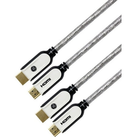 GE 87704 High-Speed HDMI Cables with Ethernet, 6'
