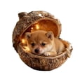 thumbnail image 1 of Árbol de Navidad Decoración 10cm Bosque Animales Colgante Regalo de Vacaciones Regalos Del Amante de la Naturaleza, 1 of 6