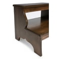 thumbnail image 3 of Butler Specialty Company Melrose Wood Step Stool - Brown, 3 of 5