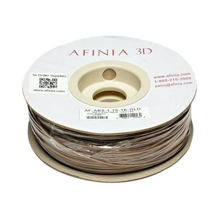 Afinia Value-Line - Gold - 2.2 lbs - ABS filament (3D) - for Afinia H479; H-Series H479