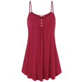 thumbnail image 2 of Ropa de mujer Camisola sexy holgada de verano con cuello en V de talla grande, 2 of 5
