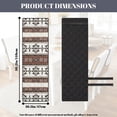 thumbnail image 4 of TSOVTHRID Aztec Tribal Geometric Print Dining Chair Covers Quilted Removable Upholstered Chair Slipcovers Stretch Stain Resistant Anti-Slip Seat Cushion Slipcovers, Set of 2, 4 of 7