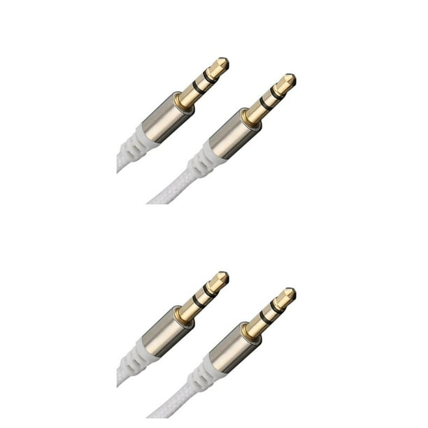 sweethay Cable de Audio para Interior de coche a de 3,5mm, Cable auxiliar para altavoz de auriculares de automóvil, pieza de repuesto para Type2 NO2