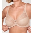 thumbnail image 2 of DELIMIRA Women's Plus Size Full Coverage Underwire Unlined Minimizer Lace Bra, 2 of 3