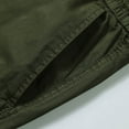 thumbnail image 4 of Yiliang Mens S,Army Green,Tactical Pants Hiking Pants Outdoor Cargo Pants Water Resistant Ripstop Apparel Lightweight EDC Work Pants, 4 of 5
