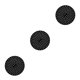 thumbnail image 4 of Injueey Revestimiento de freidoras de aire reutilizables Antiadherente Silicona Resistente al calor Almohadilla antideslizante Cesta Olla Pan Alfombrilla Negro 8 pulgadas 3piezas Injueey CBP000343, 4 of 6