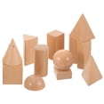thumbnail image 4 of 1Pcs Geometric Wood Block Set Educational Toy For Kids Shape Matching Fine Motor Skills 6x3cm Wood, 4 of 8