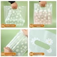 thumbnail image 4 of Bolsa de cuatro dedos con diseño de margaritas, bolsa para envasar alimentos, bolsa para llevar, bolsa para envasar frutas, pescado, pastel, regalo, 4 of 4