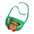 thumbnail image 2 of Lovely Bib for Small Dogs Puppy Cats/ Winter Pet Costume Accessories Gift Party Adjustable Decoration Soft Festival Dog Bandana/ , Green, 2 of 9