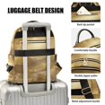 thumbnail image 4 of JIALIOU Mini Backpack Purse for Women Quilted Casual Daypack Small Travel Shoulder Bag, Golden Galaxy, 4 of 7