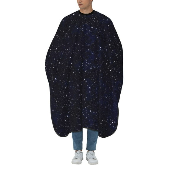 ZICANCN Hair Cutting Cape for Adults-Universe Stars Space Cape Salon Barber Cape for Hair Stylist Shampoo Capes Waterproof , 55x66 Inch