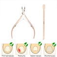 thumbnail image 4 of Cuticle Cutter & Pusher Trimmer Manicure Tools with Spring– Nail Care Tool for Manicure & Pedicure Beauty at Home/Spa/Saloon, 4 of 6