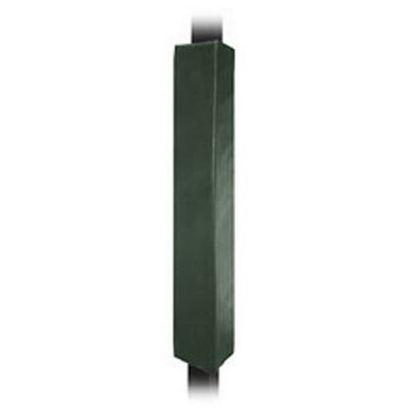 First Team FT80P Foam-Vinyl Premium Pole Pad for 6 x 8 in. Square Poles, Forest Green