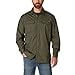 thumbnail image 3 of Dickies Men's Flex Ripstop Long Sleeve Shirt, Military Green, M, 3 of 4