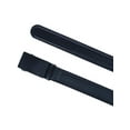 thumbnail image 2 of CTM  Sleek Leather Adjustable Ratchet Belt (Men), 2 of 5