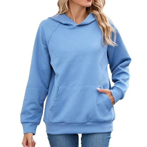 Womens Hoodies Quarter Zip Pullover Casual Hoodie for Hiking Travel Women's Hoodies Sweatshirts Comfortable Lightweight Casual Long Sleeve Pocket Pullover For Everyday Wear