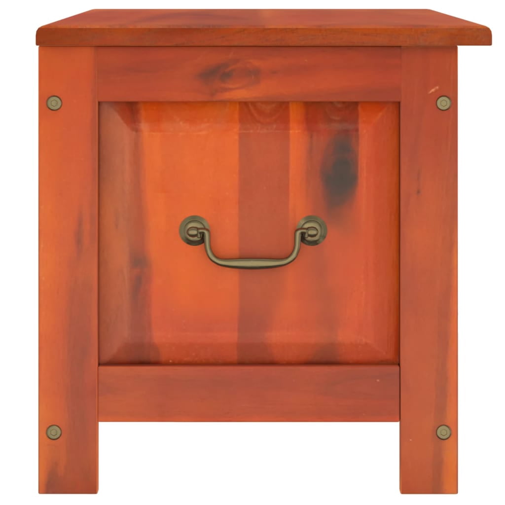 vidaXL Storage Chest with Lid Toy Box Trunk Entryway Hallway Solid Wood Acacia