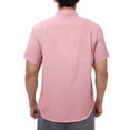 thumbnail image 5 of Youclos Men's Linen Shirt Short Sleeve Button Down with Pocket, 5 of 6