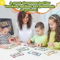 thumbnail image 3 of Word Families, Letter Sounds Flash Card, ABC Vocabulary Flash Cards Reading Game, 3 of 5