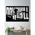 thumbnail image 2 of Downhill Mtb Mountain Bike - Bikepark Gift Poster Wall Art, Modern Wall Decor, 12x18 UNFRAMED, 2 of 3