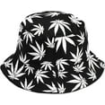 thumbnail image 4 of CoCopeaunts Maple Leaf Bucket Hat for Women Wide Brim Sun Protection Couple Summer Cotton Foldable Men Fisherman Hats All-Match, 4 of 8