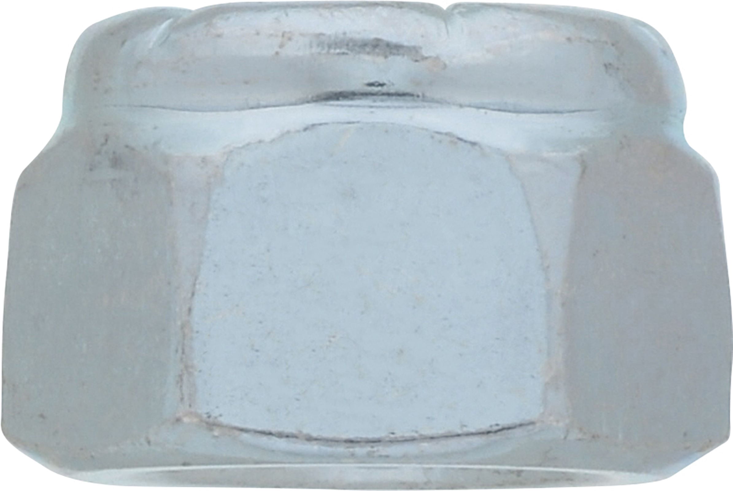 (6 pack) Hillman Metric Stop Nuts, M6-1.00, Steel, Zinc Finish, Silver, 10 pack