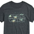thumbnail image 3 of Star Wars - The Mandalorian Grogu Logo - Men's Short Sleeve Graphic T-Shirt, 3 of 5
