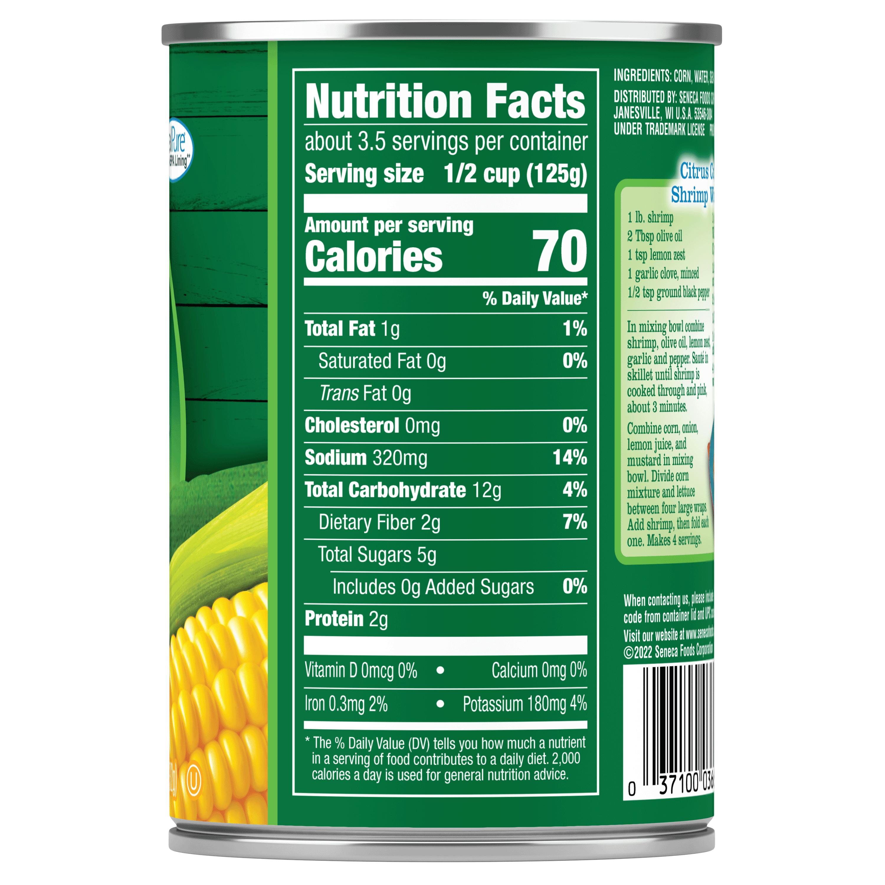 (24 pack) Libby's Whole Kernel Sweet Corn, 15.25 oz