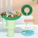 thumbnail image 4 of Snack Bowl for Stanley Cup, Silicone Snack Tray with Handle A, 4 of 5