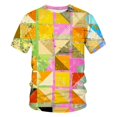 thumbnail image 1 of 2024 T Shirte 3d Retro Printing Crew Neck Clothing Unisex Top, 1 of 5