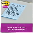 thumbnail image 5 of Post-it® Recycled Super Sticky Notes, 4 in x 6 in, Wanderlust Pastels Collection, Lined, 4 Pads/Pack, 5 of 14