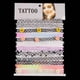 thumbnail image 4 of Collar de hilo de pescar, hilo de pescar tejido a mano, tatuaje, collar vintage, cadena de clavícula, collar de moda, 4 of 6