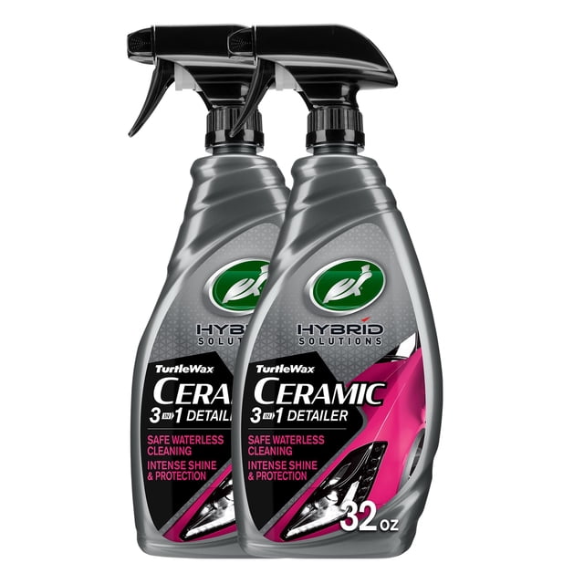 Detallador de automóviles Turtle Wax Hybrid Solutions Ceramic 3 en 1, 960 ml