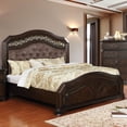 thumbnail image 2 of Furniture of America Petersen II Wood Panel Bed, Queen, Espresso, 2 of 4