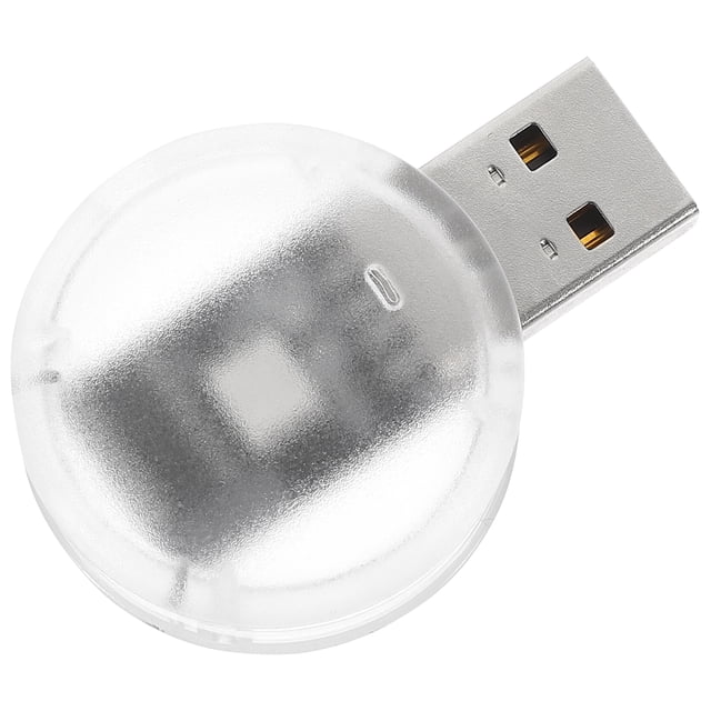 Luz USB activada por sonido, luz RGB LED para interior de coche, luz nocturna USB