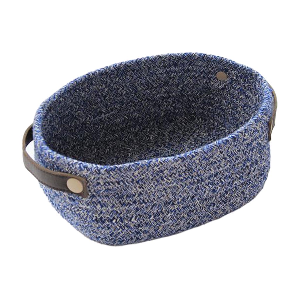 Cotton Rope Storage Trays Basket Small Woven Baskets For Organizing