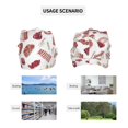 thumbnail image 7 of Pofeuu Different Meat Print Beanie Hat for Men and Women Winter Warm Hats Knit Slouchy Thick Skull Cap, 7 of 7