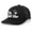 Black/Black, variant on The Golf Father Men's Father's Day Embroidered Mesh Back Trucker Hat, Black/White
