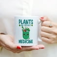 thumbnail image 3 of Coffee Mugs Plants Are The Best Medicine Cute Vegetables Vegan Gifts for Vegetarian, Animal Lovers Coffee Lovers 11oz 15oz White Mug Christmas Gift, 3 of 7