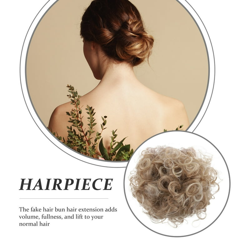 Hair bun outlet hairpiece