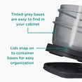 thumbnail image 3 of Juego de 42 recipientes Rubbermaid EasyFindLids para almacenamiento de alimentos, 3 of 7