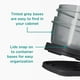 thumbnail image 3 of Juego de 42 recipientes Rubbermaid EasyFindLids para almacenamiento de alimentos, 3 of 7