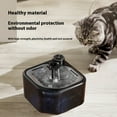 thumbnail image 5 of Cat Water Fountain, 95oz/2.8L Automatic Pet Fountain Dog Water Dispenser with 3 Replacement Filters, Dogs, Multiple Pets (Black transparent), 5 of 6